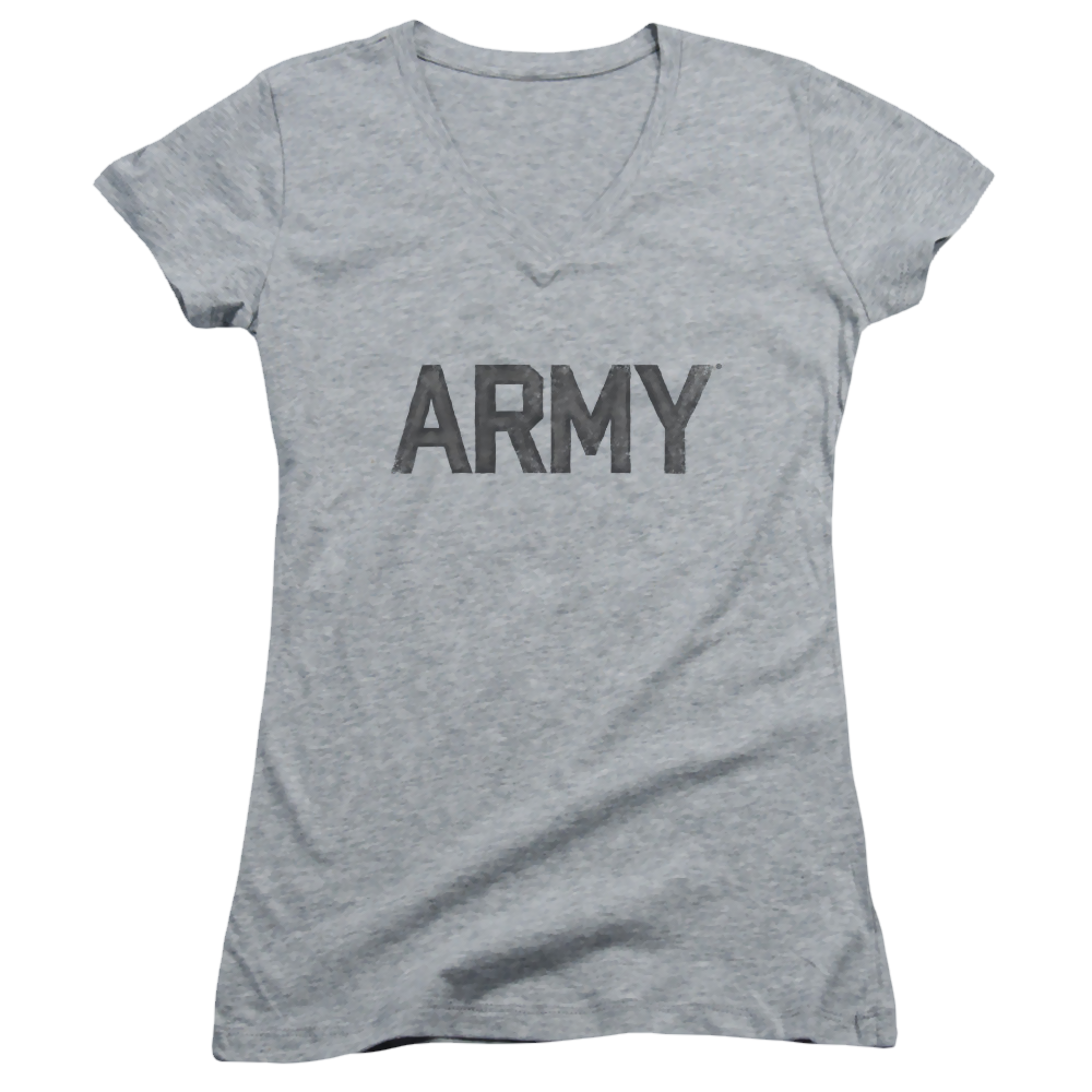 U.S. Army Star - Juniors V-Neck T-Shirt Juniors V-Neck T-Shirt U.S. Army