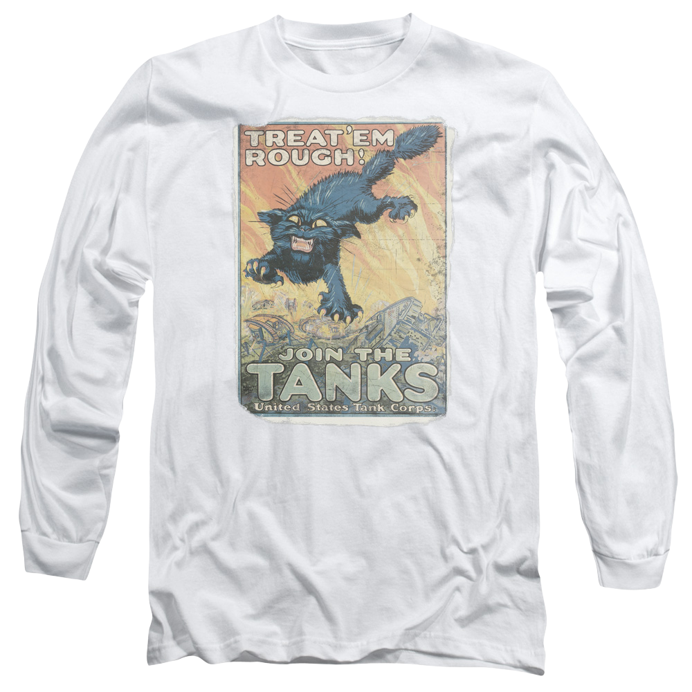 U.S. Army Treat Em Rough - Men's Long Sleeve T-Shirt Men's Long Sleeve T-Shirt U.S. Army