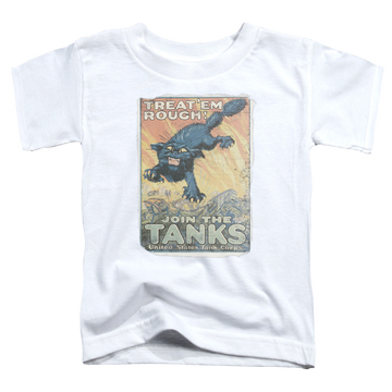U.S. Army Treat Em Rough - Toddler T-Shirt Toddler T-Shirt U.S. Army