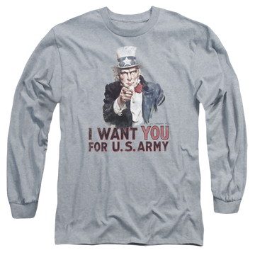 U.S. Army I Want You - Men's Long Sleeve T-Shirt Men's Long Sleeve T-Shirt U.S. Army