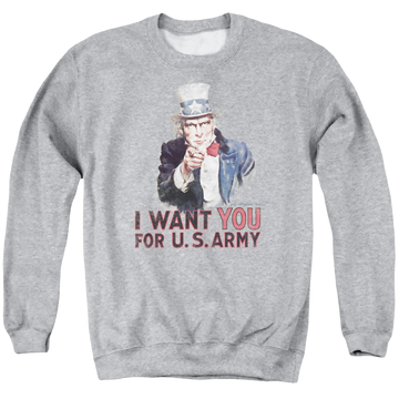 U.S. Army I Want You - Men's Crewneck Sweatshirt Men's Crewneck Sweatshirt U.S. Army