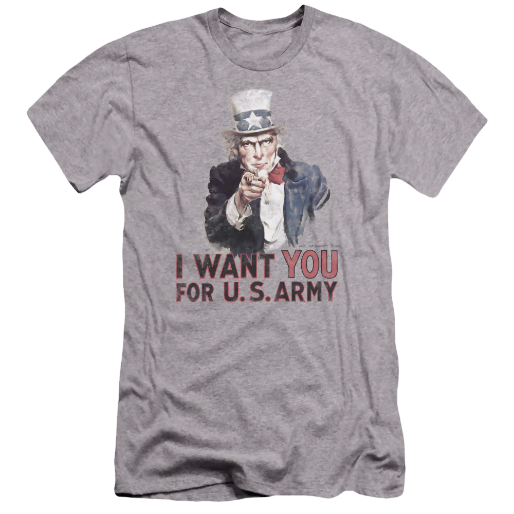 U.S. Army I Want You - Men's Premium Slim Fit T-Shirt Men's Premium Slim Fit T-Shirt U.S. Army