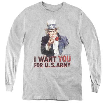 U.S. Army I Want You - Youth Long Sleeve T-Shirt Youth Long Sleeve T-Shirt U.S. Army