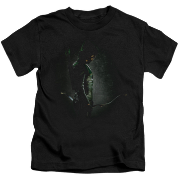 Arrow The Television Series In The Shadows - Kid's T-Shirt Kid's T-Shirt (Ages 4-7) Green Arrow