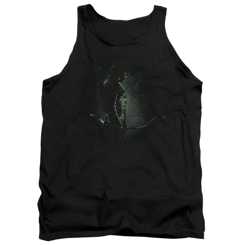 Arrow In The Shadows Men's Tank Green Arrow