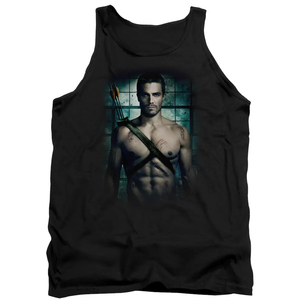 Arrow Shirtless Men's Tank Green Arrow