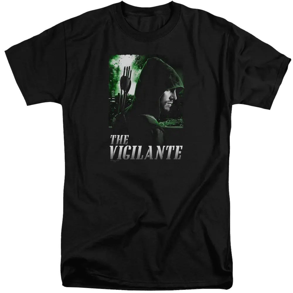 Arrow Star City Defender - Men's Tall Fit T-Shirt Green Arrow