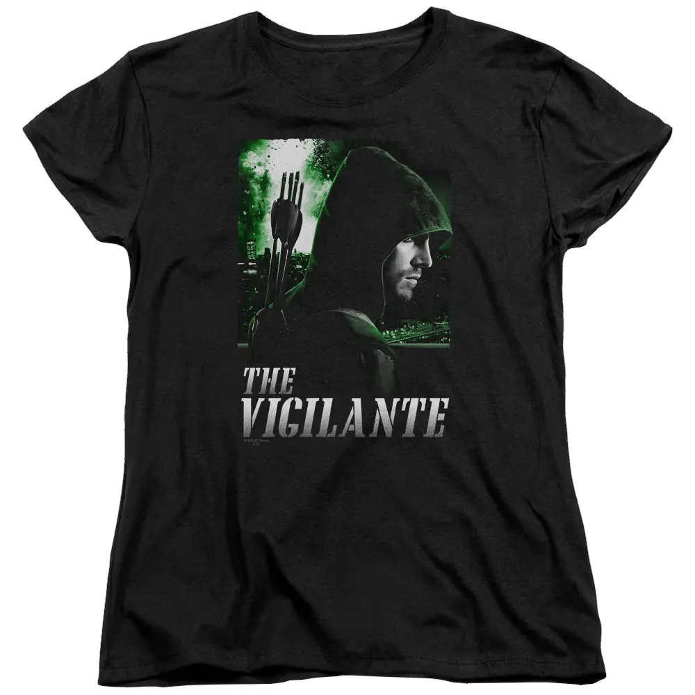 Arrow Star City Defender - Women's T-Shirt Green Arrow