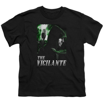 Arrow The Television Series Star City Defender - Youth T-Shirt Youth T-Shirt (Ages 8-12) Green Arrow