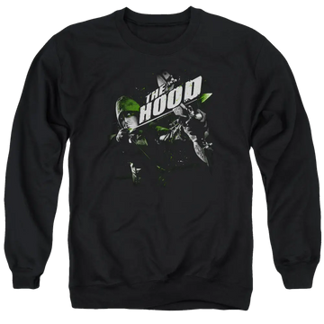 Arrow Take Aim - Men's Crewneck Sweatshirt Green Arrow