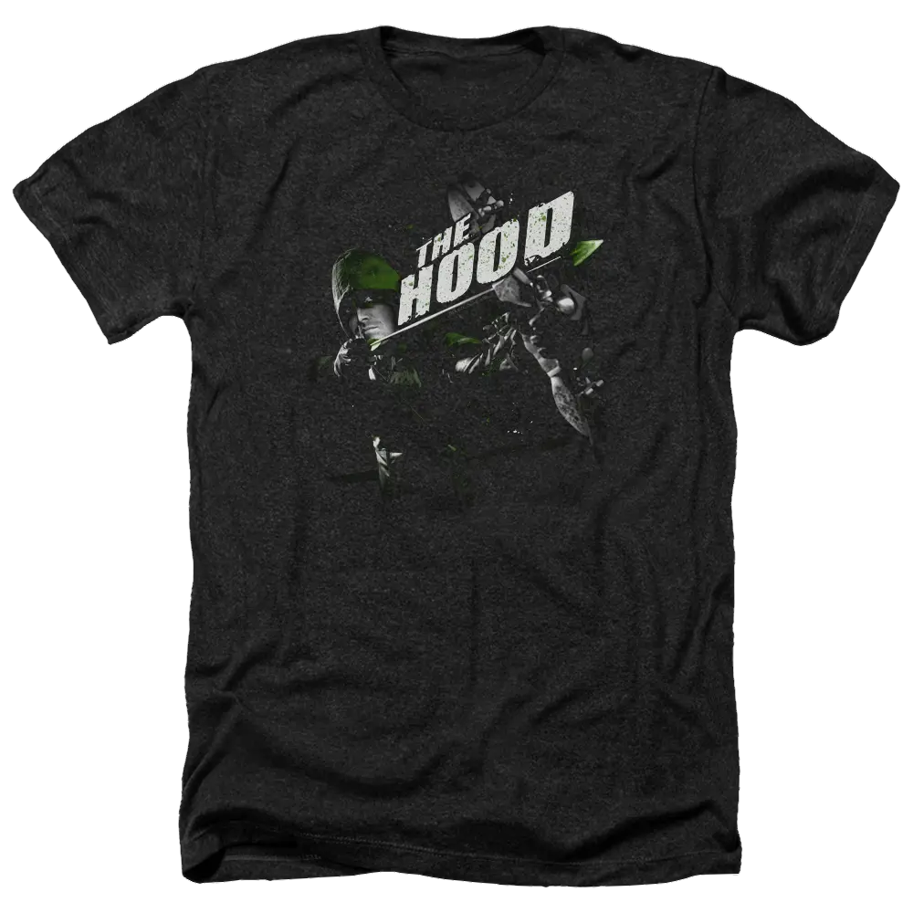 Arrow Take Aim - Men's Heather T-Shirt Green Arrow