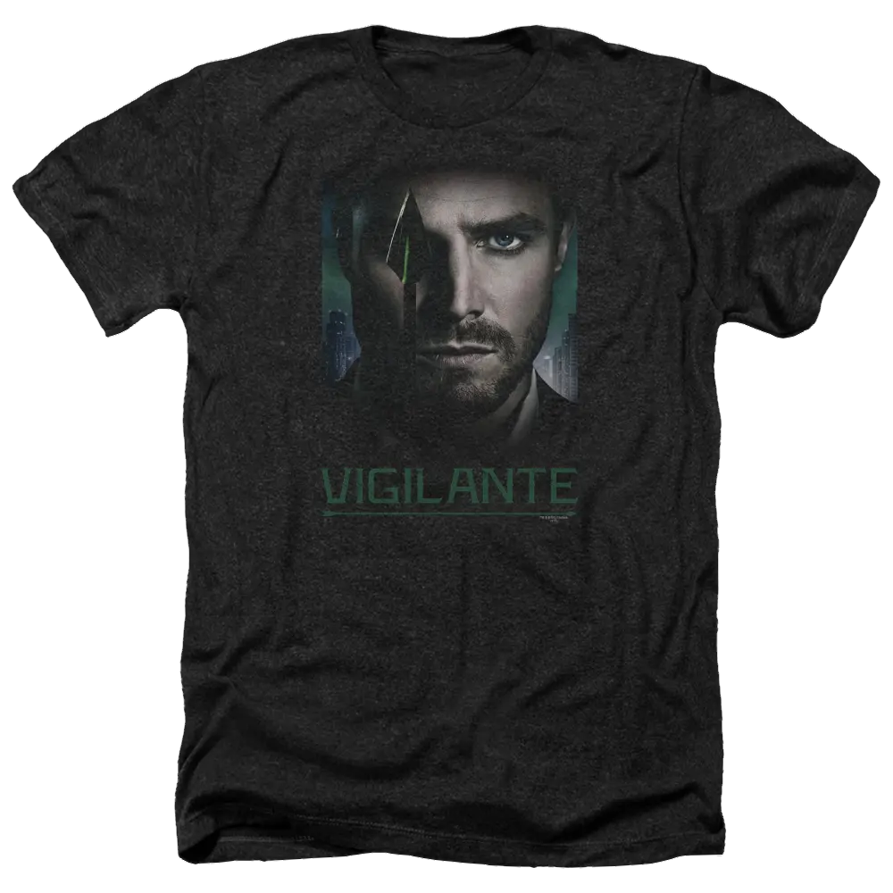 Arrow Good Eye - Men's Heather T-Shirt Green Arrow