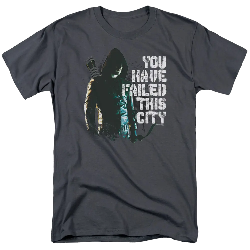 Arrow You Have Failed - Men's Regular Fit T-Shirt Green Arrow