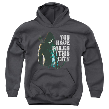 Arrow The Television Series You Have Failed - Youth Hoodie Youth Hoodie (Ages 8-12) Green Arrow