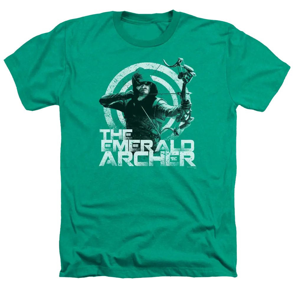 Arrow Archer - Men's Heather T-Shirt Green Arrow