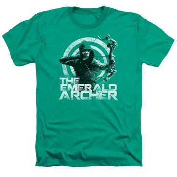 Arrow Archer - Men's Heather T-Shirt Green Arrow