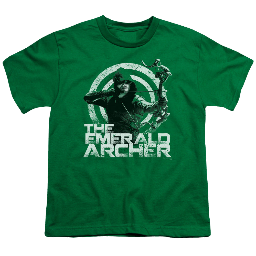 Arrow The Television Series Archer - Youth T-Shirt Youth T-Shirt (Ages 8-12) Green Arrow