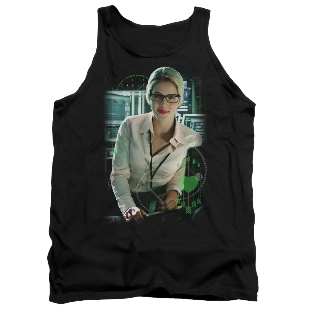 Arrow Felicity Smoak Men's Tank Green Arrow