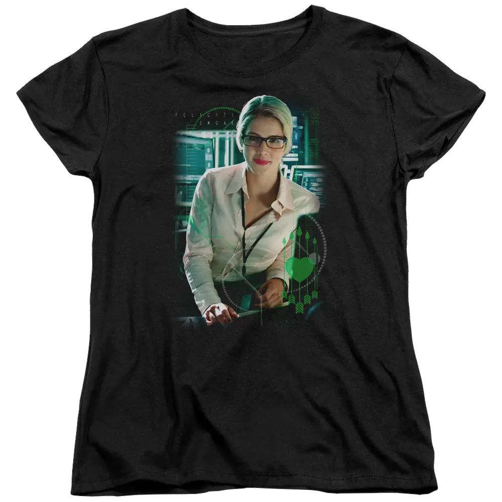 Arrow Felicity Smoak - Women's T-Shirt Green Arrow
