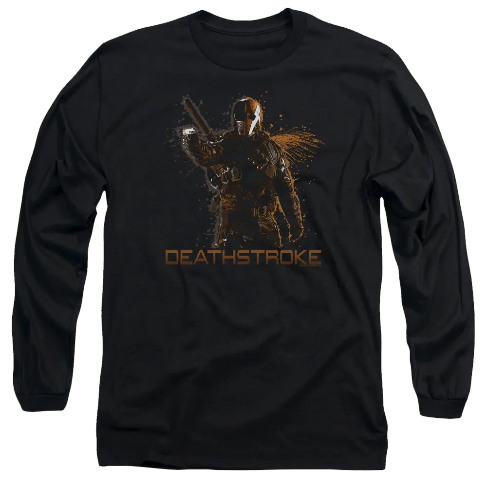 Arrow Deathstroke - Men's Long Sleeve T-Shirt Green Arrow