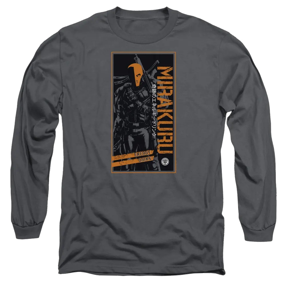Arrow Mirakura Energy Drink - Men's Long Sleeve T-Shirt Green Arrow