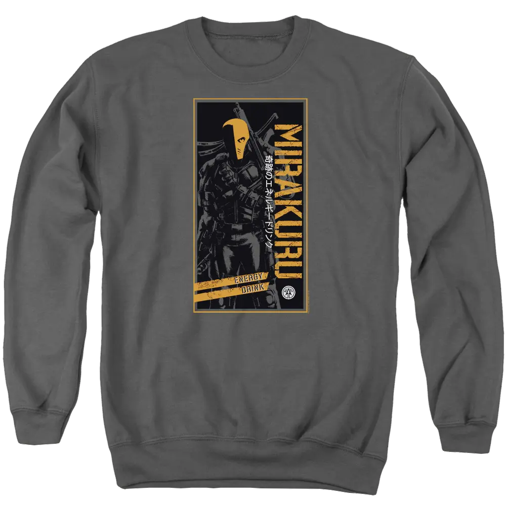 Arrow Mirakura Energy Drink - Men's Crewneck Sweatshirt Green Arrow
