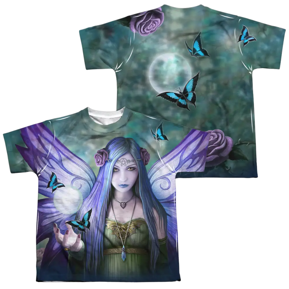 Anne Stokes Mystic Aura - Youth All-Over Print T-Shirt (Ages 8-12) Anne Stokes