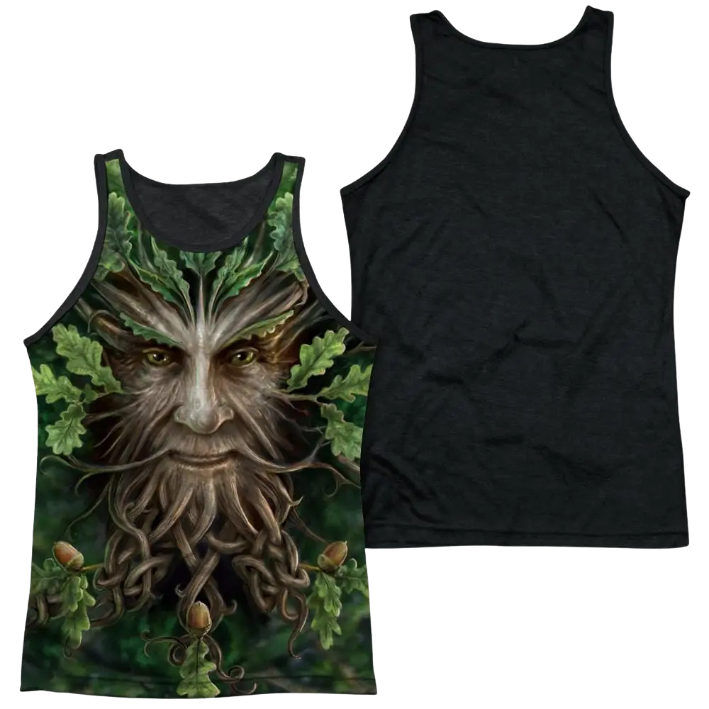Anne Stokes Oak King Men's Black Back Tank Anne Stokes