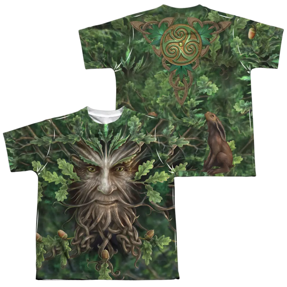 Anne Stokes Oak King - Youth All-Over Print T-Shirt (Ages 8-12) Anne Stokes