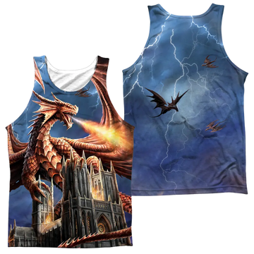 Anne Stokes Dragons Fury Men's All Over Print Tank Anne Stokes