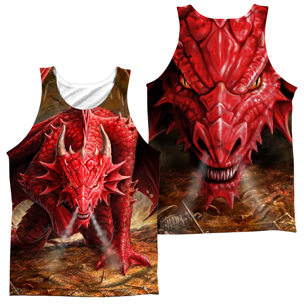 Anne Stokes Dragons Lair Men's All Over Print Tank Anne Stokes