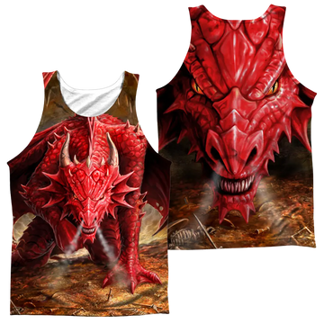Anne Stokes Dragons Lair Men's All Over Print Tank Anne Stokes