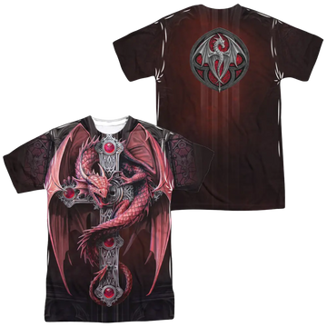 Anne Stokes Gothic Guardian Men's All Over Print T-Shirt Anne Stokes