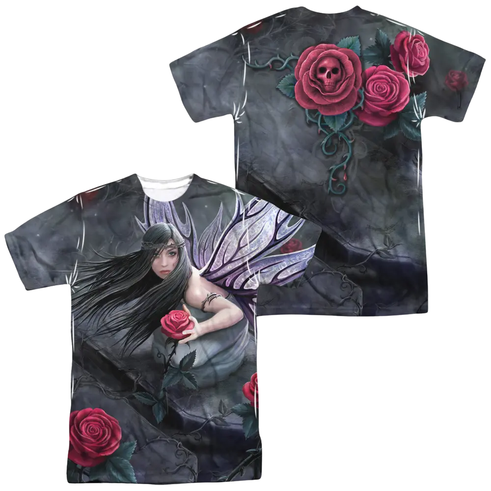 Anne Stokes Rose Fairy Men's All Over Print T-Shirt Anne Stokes