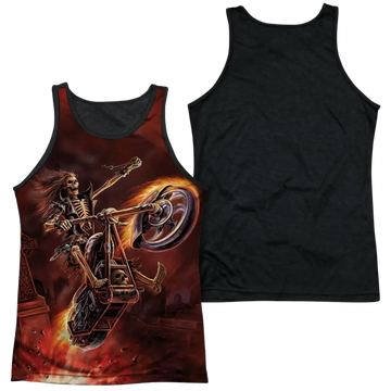 Anne Stokes Hellrider Men's Black Back Tank Anne Stokes