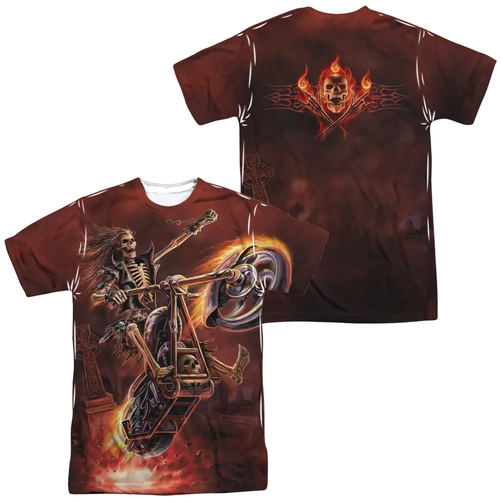 Anne Stokes Hellrider Men's All Over Print T-Shirt Anne Stokes