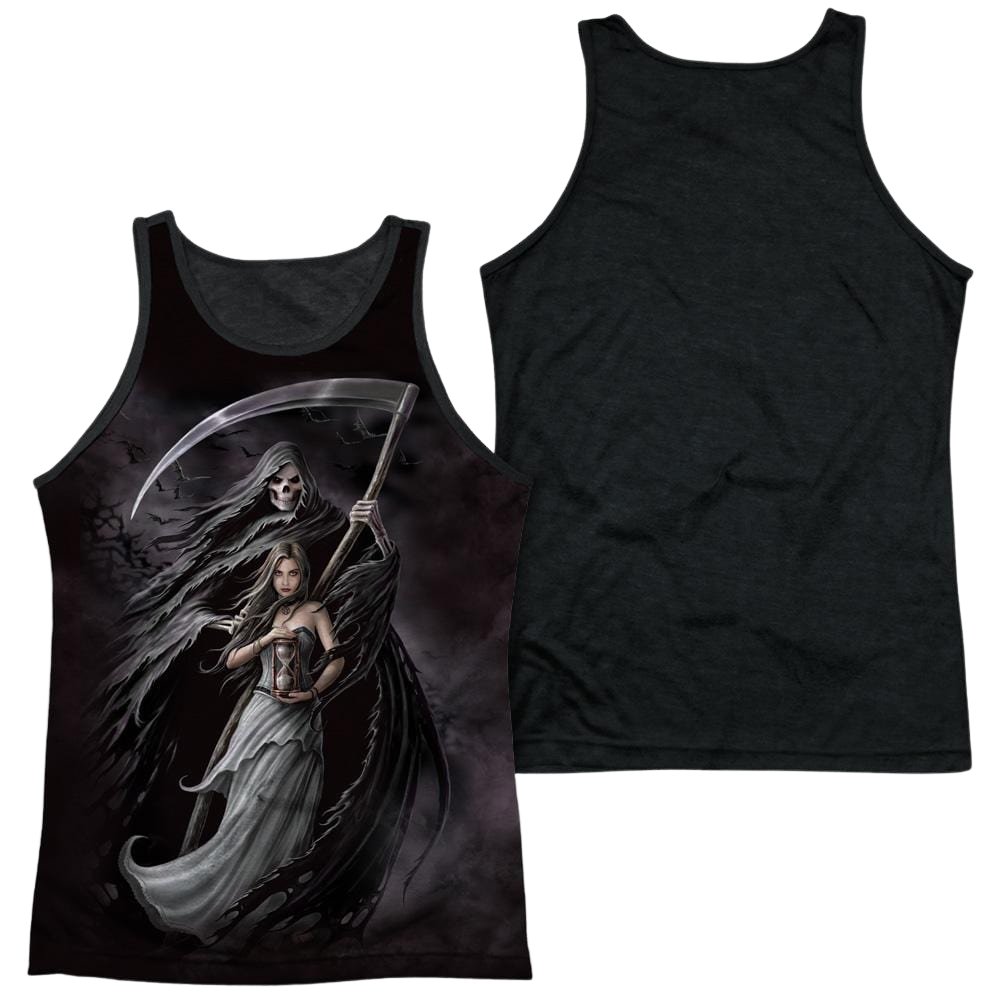 Anne Stokes Summon The Reaper Men's Black Back Tank Men's Black Back Tank Anne Stokes