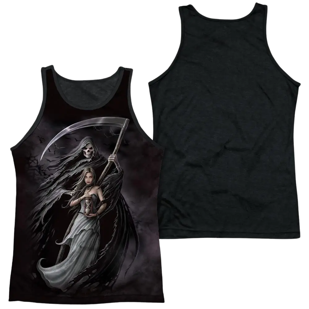 Anne Stokes Summon The Reaper Men's Black Back Tank Anne Stokes