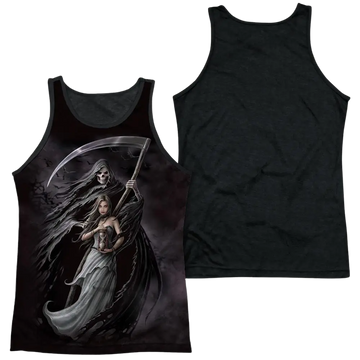 Anne Stokes Summon The Reaper men's black back tank