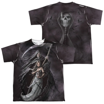 Anne Stokes Summon The Reaper - Youth All-Over Print T-Shirt (Ages 8-12) Anne Stokes