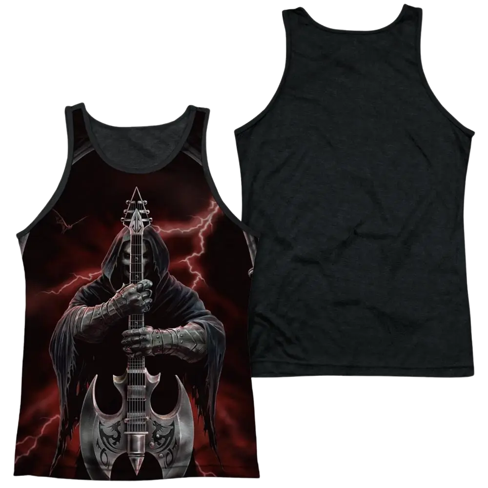 Anne Stokes Rock God Men's Black Back Tank Anne Stokes