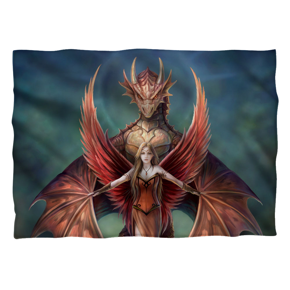 Anne Stokes Collection Copperwing - Pillow Case Pillow Cases Anne Stokes