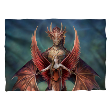 Anne Stokes Collection Copperwing pillow case