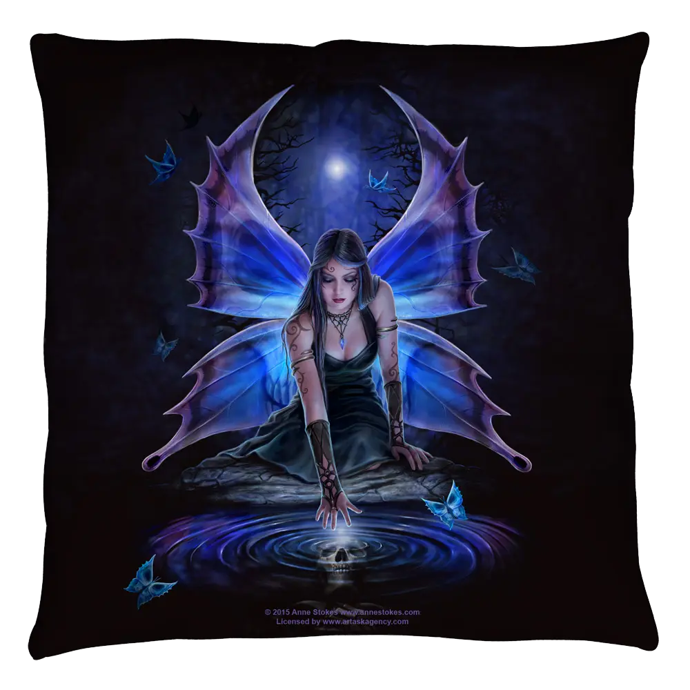 Anne Stokes Immortal Flight Throw Pillow Anne Stokes