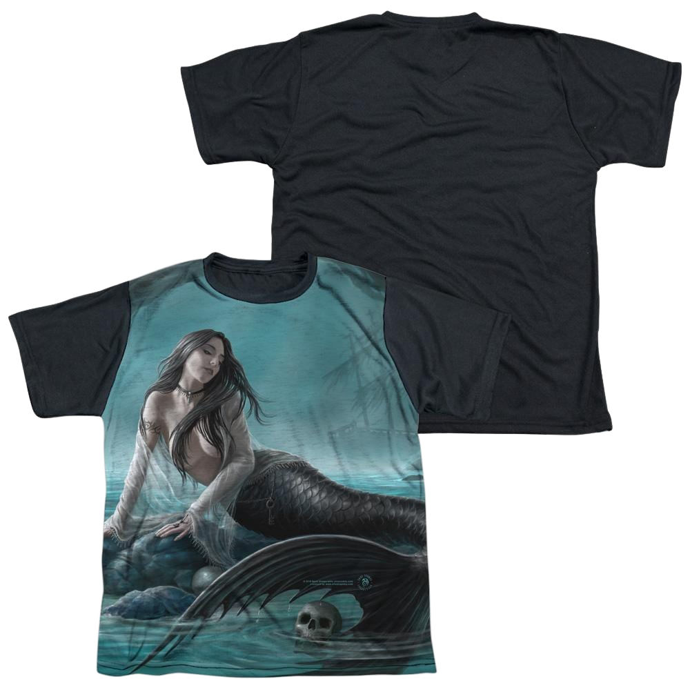 Anne Stokes Sirens Lament - Youth Black Back T-Shirt (Ages 8-12) Youth Black Back T-Shirt (Ages 8-12) Anne Stokes