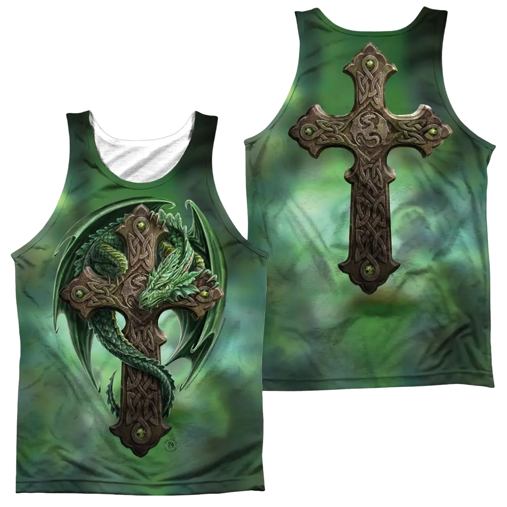 Anne Stokes Woodland Guardian Men's All Over Print Tank Anne Stokes