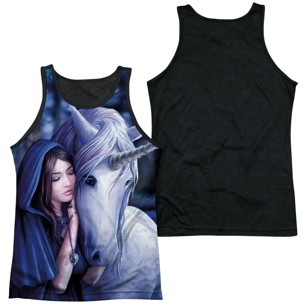 Anne Stokes Solace Men's Black Back Tank Anne Stokes