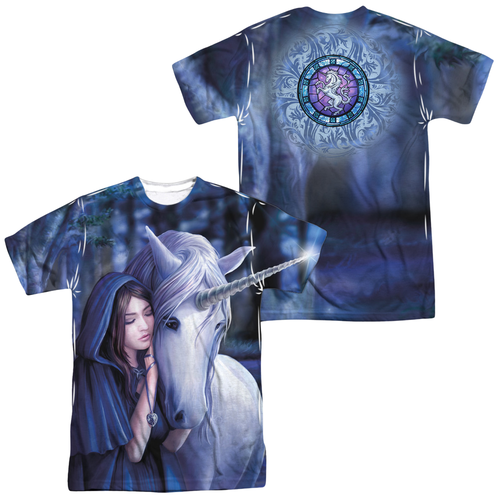 Anne Stokes Solace - Men's All-Over Print T-Shirt Men's All-Over Print T-Shirt Anne Stokes