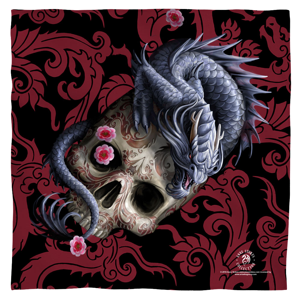 Anne Stokes Collection Oriental Dragon - Bandana Bandanas Anne Stokes