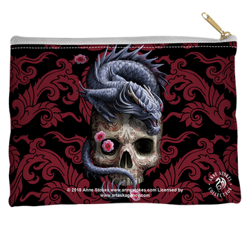 Anne Stokes Collection Oriental Dragon - Straight Bottom Accessory Pouch Straight Bottom Accessory Pouches Anne Stokes